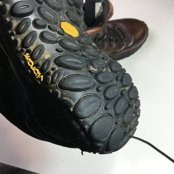 Merrell Women's Chameleon Dark Brown GoreTex Vibram Hiking Boots Size 9 - Picture 12 of 12
